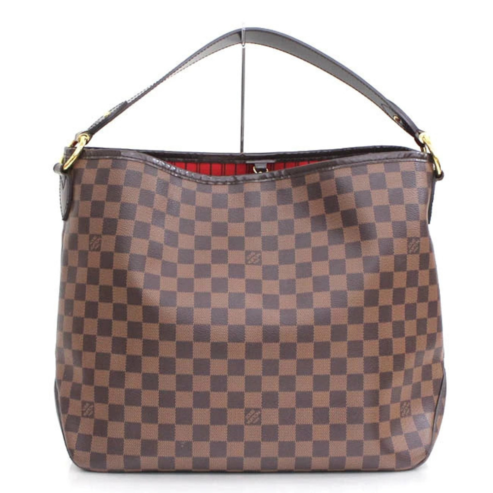 Louis Vuitton Delightful Damier Bag Shoulder Brown